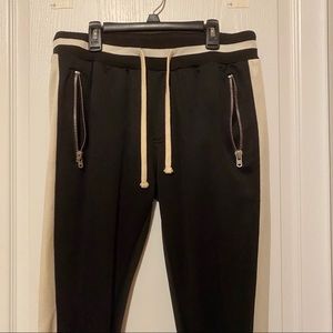 Mnml zipper track pants